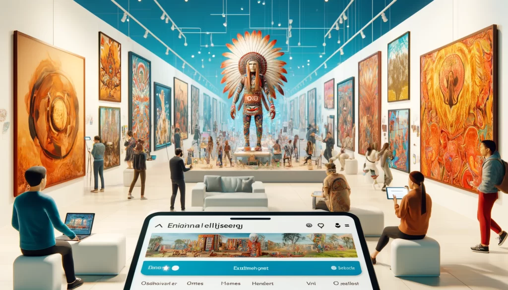 virtual Exhibitions of Indigenous Art