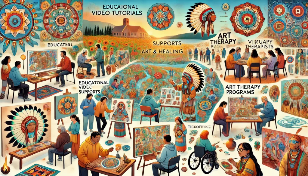 How Woca Can Help about Indigenous Art and Healing