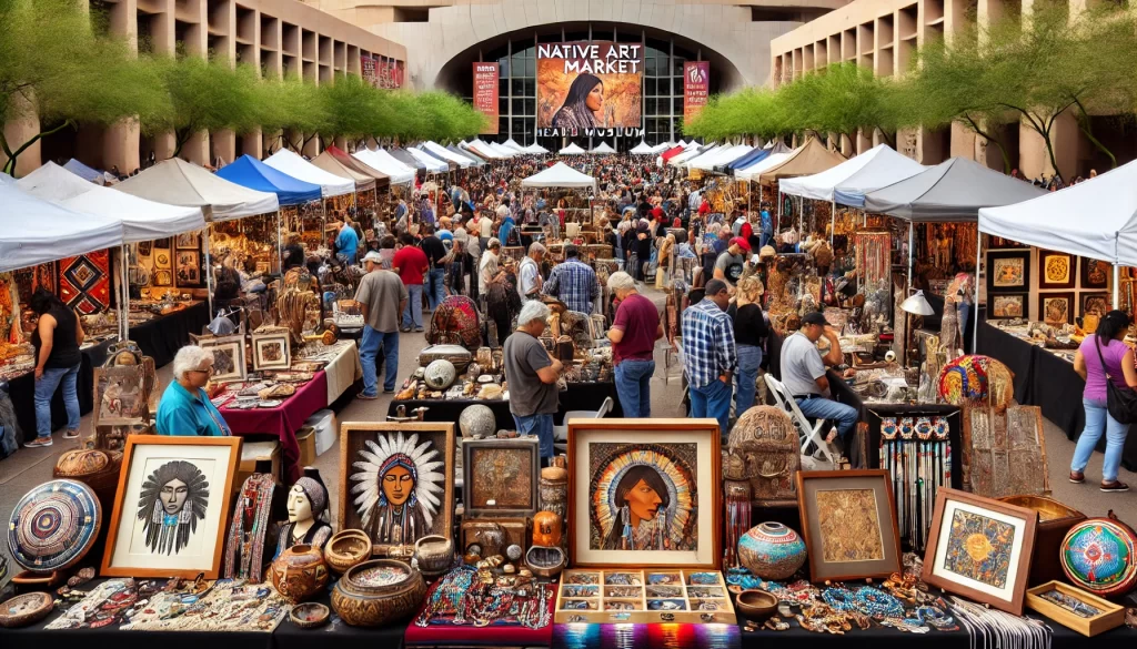 Native Art Market at the Heard Museum