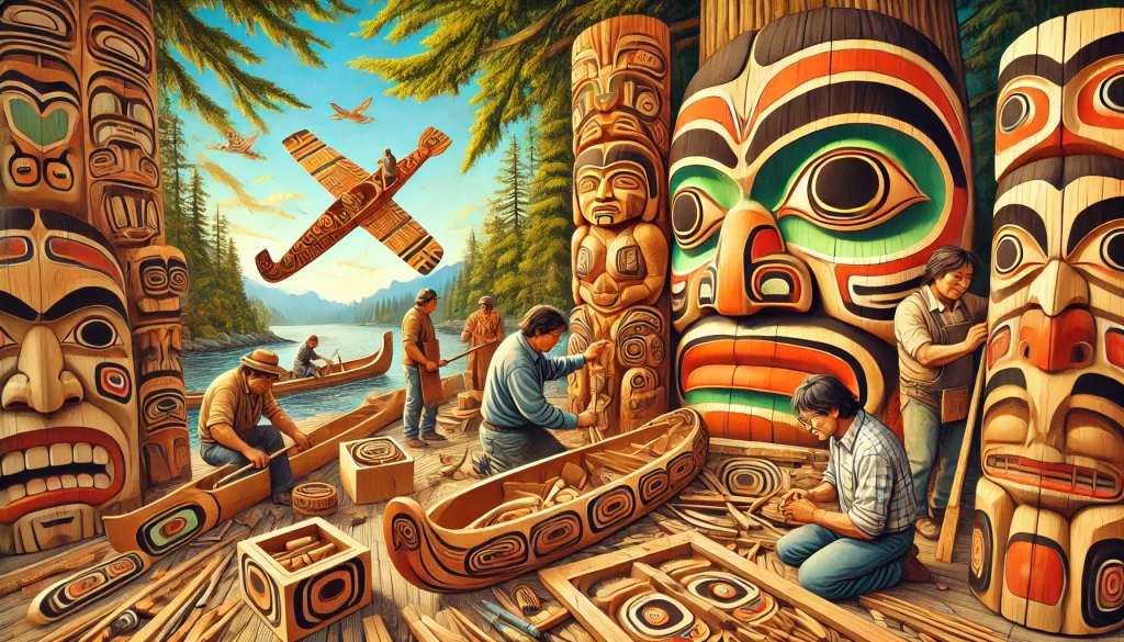 The Roots of Indigenous Woodworking and Carving