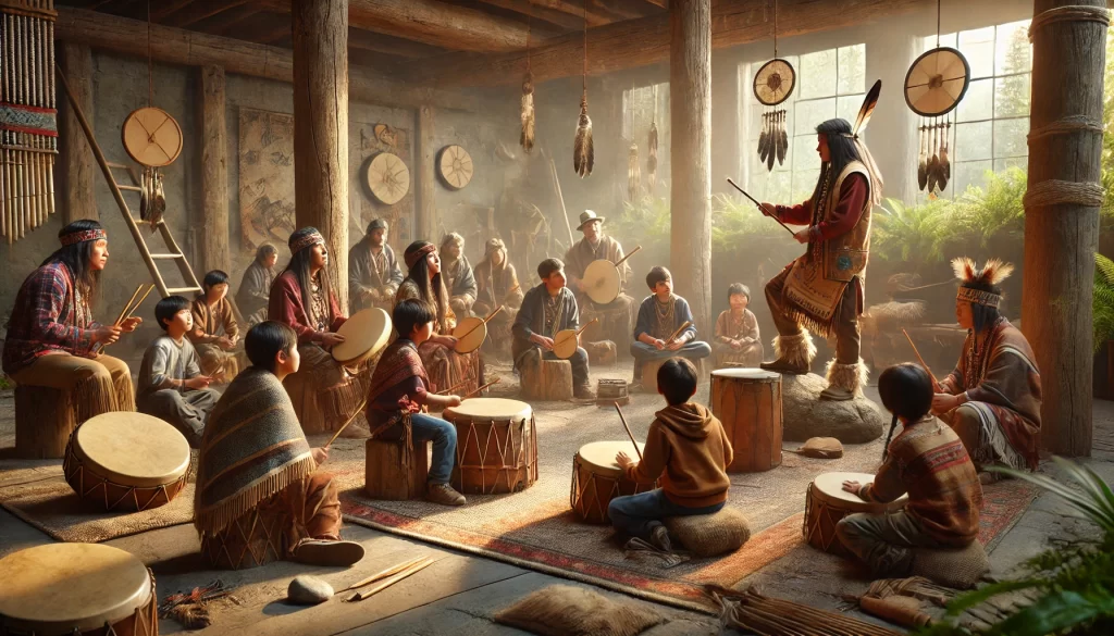 Learning to Play Traditional Indigenous Instruments