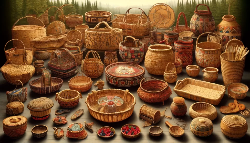 Styles and Shapes of Indigenous Basket Making