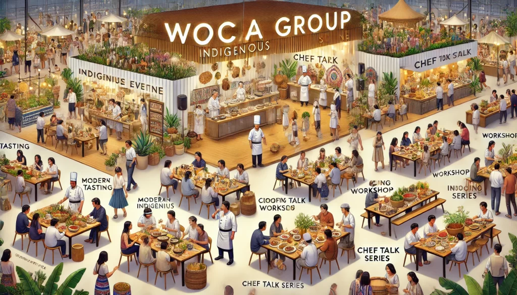 WOCA Group's Indigenous Cuisine Events