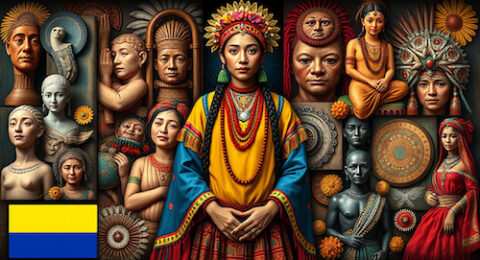 Colombian indigenous arts