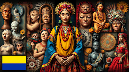 Colombian indigenous arts